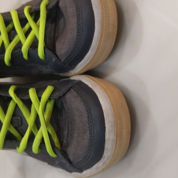 Nike Rare Dunk Mid Grey and neon green Youth size 6 - Picture 3 of 9